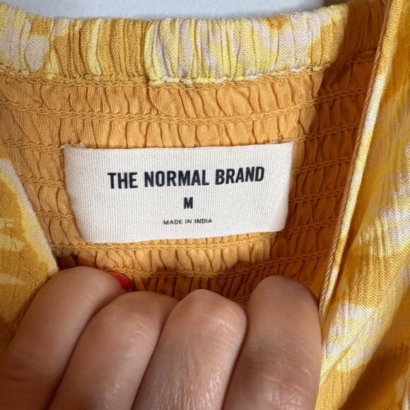 The Normal Brand Ezra Crepe Cinch Dress - Picture 4 of 7